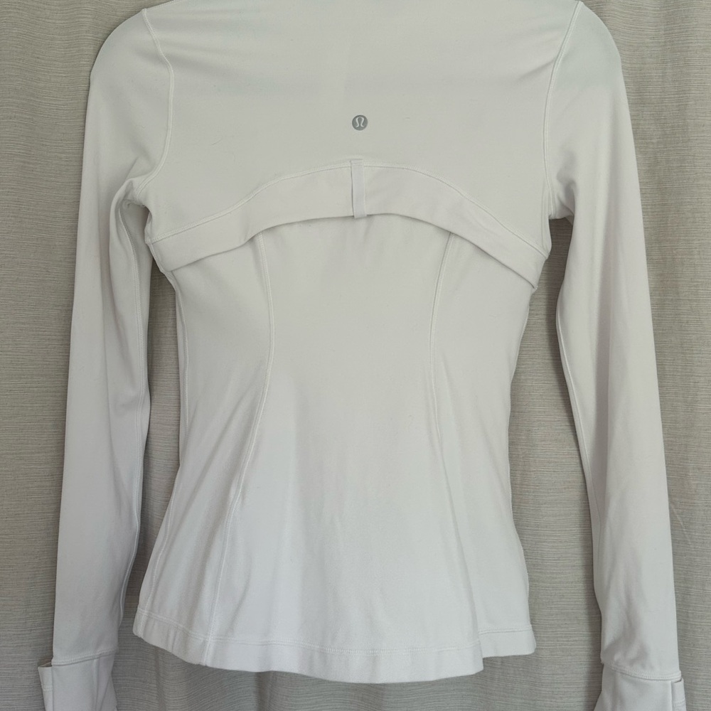 lululemon athletica White define jacket size 4 - Picture 2 of 5